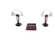 Pair of art deco lamps