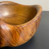 Empty wooden pocket of olivier