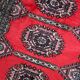 Tapis vintage ouzbek Boukhara fait main en laine – 92 x 186 cm – 1970s