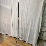 Yellow scoubidou floor lamp 1960