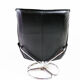 Leather swivel chair, 1970s