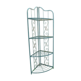 Large corner iron shelf
