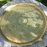 Moroccan copper tray