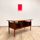 Danish teak desk by Peter Løvig Nielsen for Hedensted Møbelfabrik Denmark 1960s