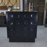 Meuble De Coene noir 1970 's