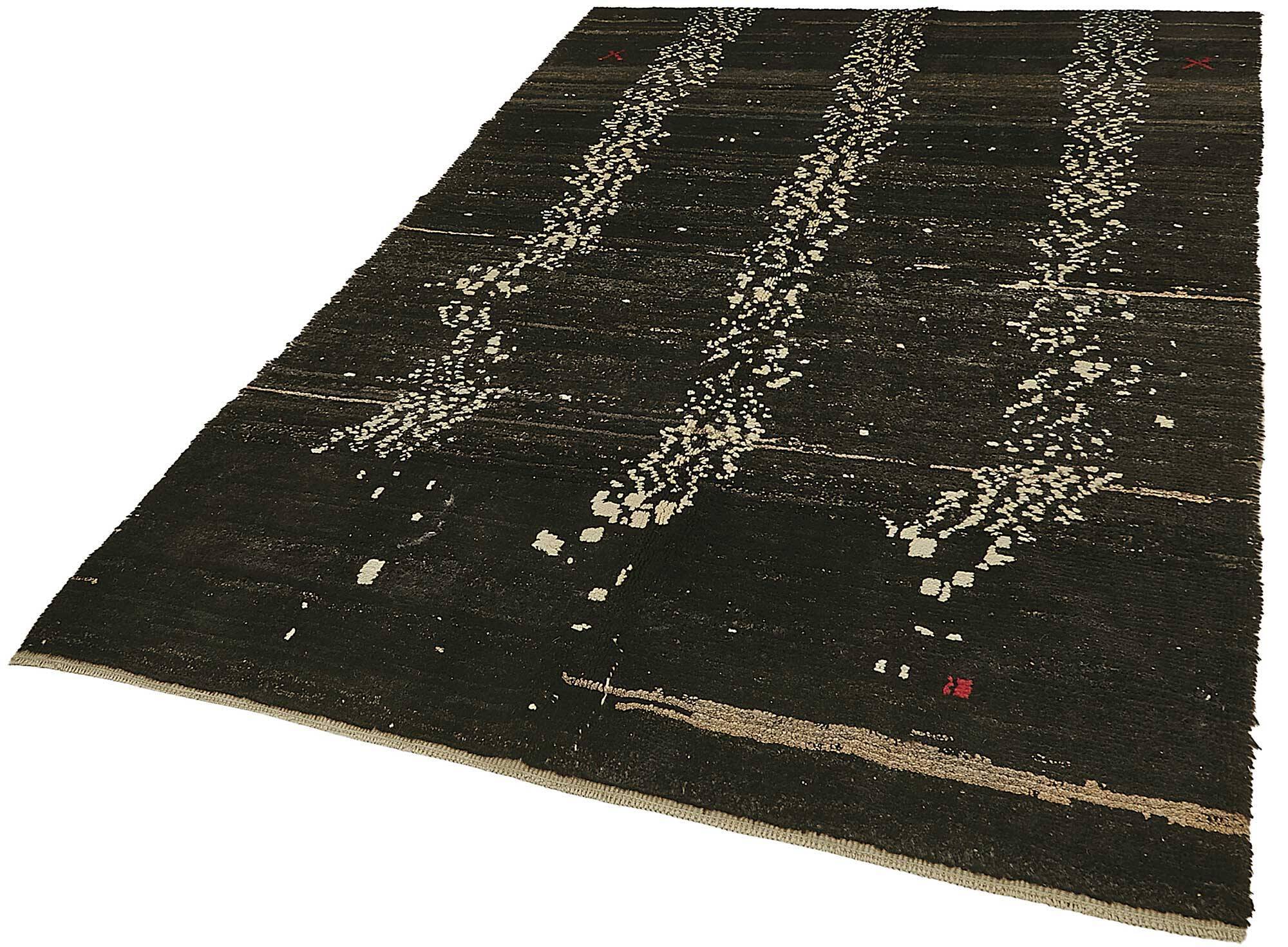 Tapis boho recyclé turc fait main 170 cm x 254 cm
