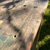 Table pliante ancienne en bois