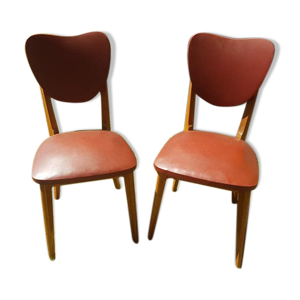 Paire de chaises type