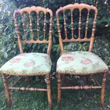 Paire de chaise ancienne style Napoléon