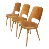3 chaises BAUMANN « MONDOR » V1 claire