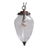 Large Clear Glass Pendant Light