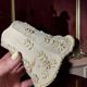 Antique three-light table lamp