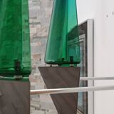 Important applique by Guido De Majo for DMI 1970s