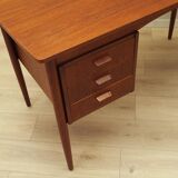 Teak desk, Danish design, 1970s, production: Denmark