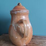Stoneware teapot and coffee maker with filter