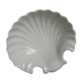 White porcelain shell pocket empty