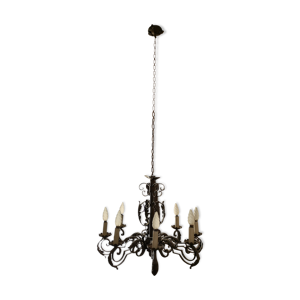 Lustre en fer forgé
