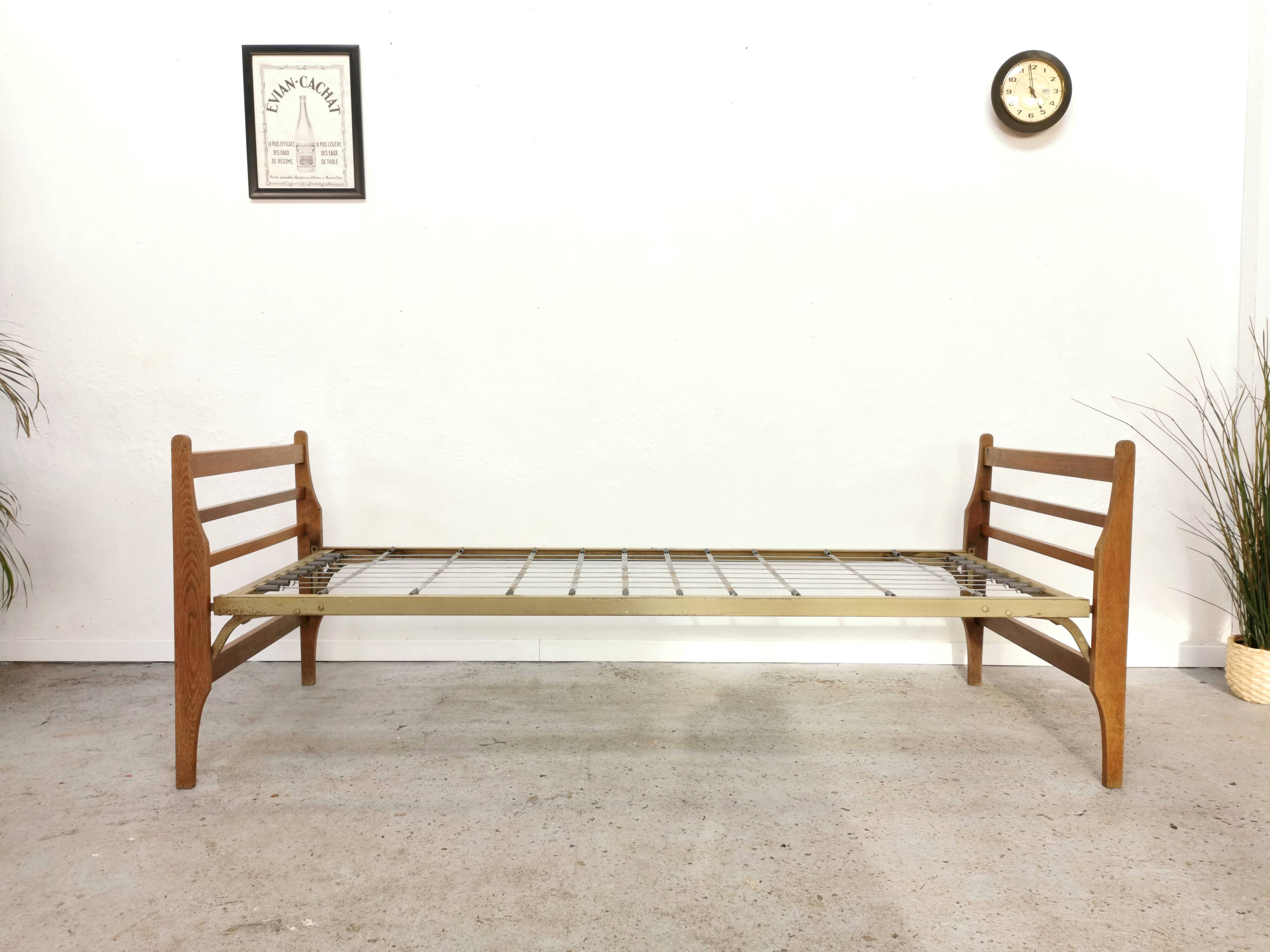 Lit pliant daybed vintage 1950