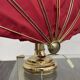 Lampes de table en laiton de style Hollywood Regency, années 1970, ensemble de 2