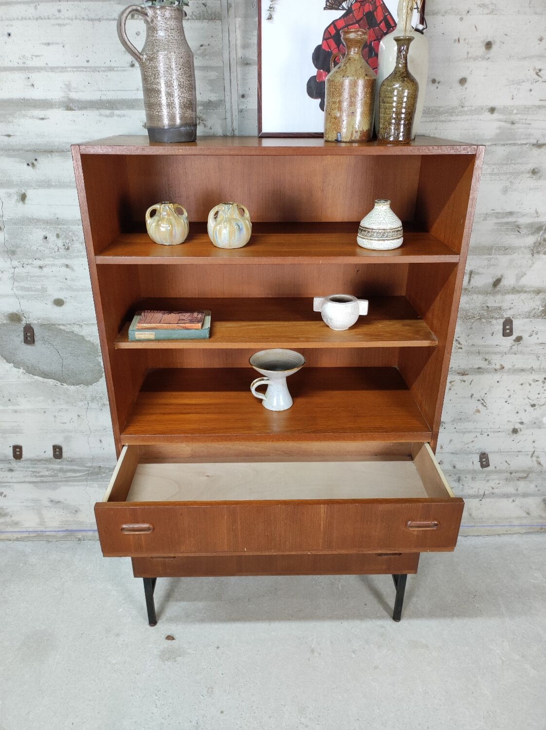 Vintage shelf bookcase or dresser