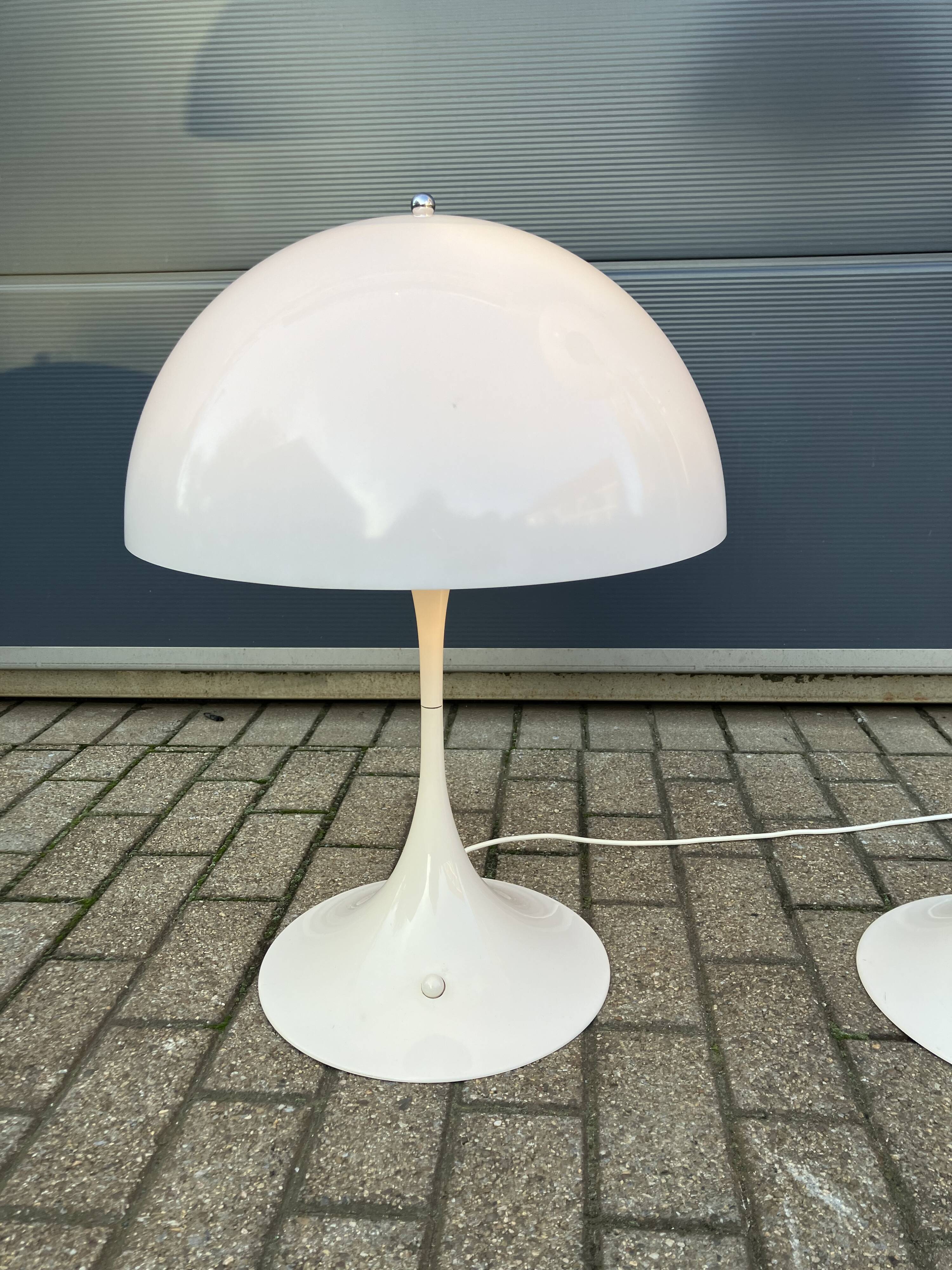Vintage large table lamp 70cm Panthella Louis Poulsen Verner Panton
