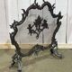 Pare-feu Louis XV fin XIXème en bronze doré