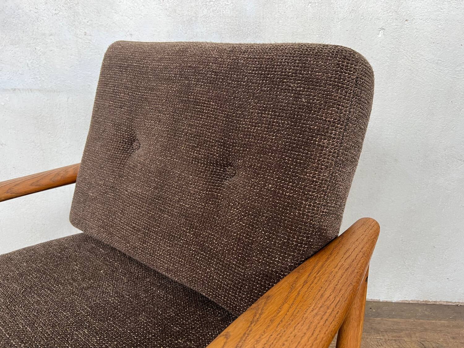 Pair of Scandinavian armchairs by Erik Wørtz for Möbel-Ikea, 1960