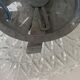 Chisled glass ceiling light
