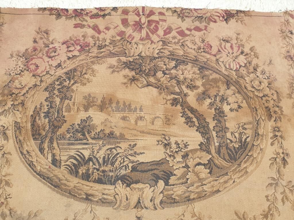Wall tapestry 19th Louis XVI style