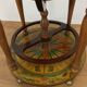 Globe bar wooden world, wheeled world