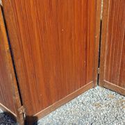 1930s bistro screen with slats