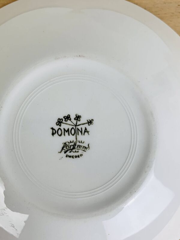 3 plats/coupes/bols Pomona par Marianne Westman pour Rörstrand Sweden