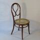 Thonet bistro chair N°20 ca 1868 new canework - rare model from this period -