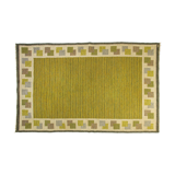 Scandinavian mid-century rug, signed. 300 cm X 195 cm (118.11 x 76.77 in)