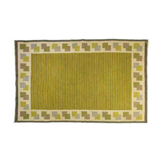 Tapis scandinave du milieu du siècle signé 300 cm X 195 cm