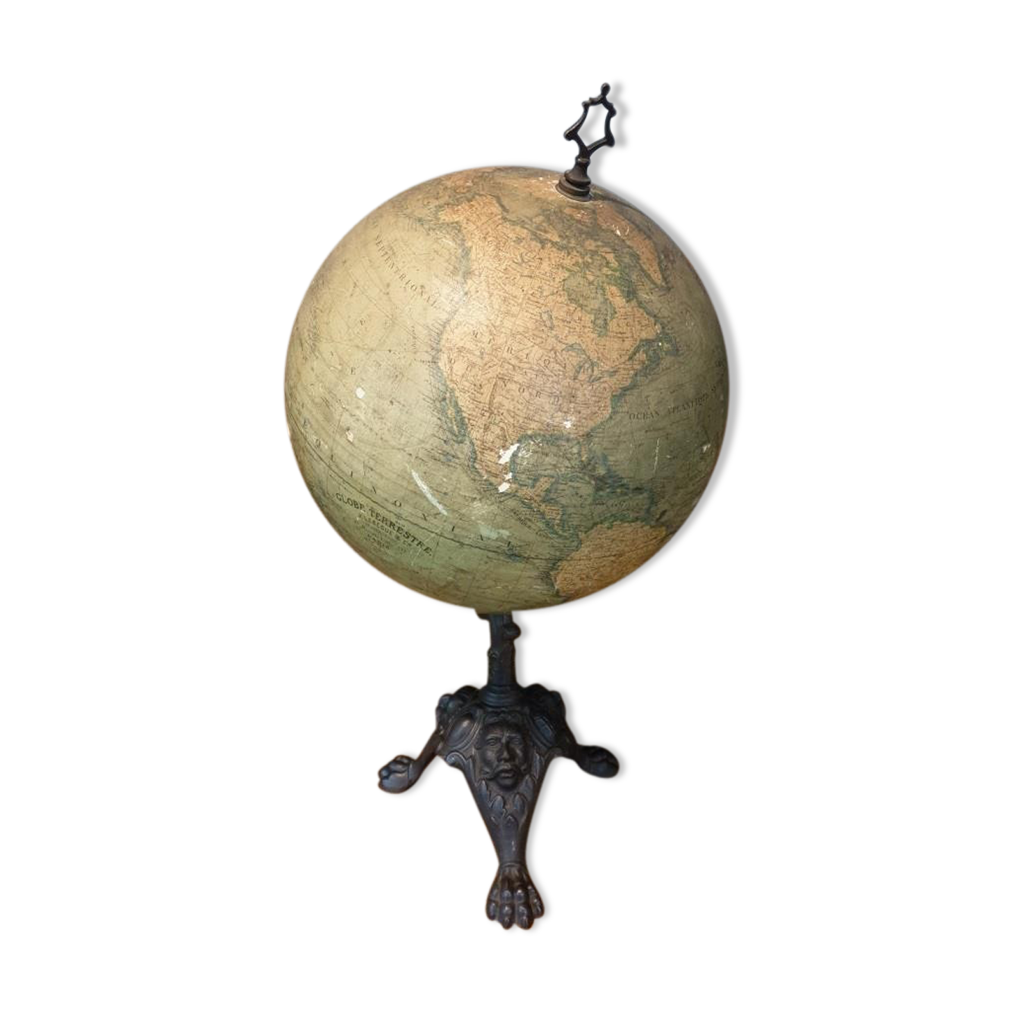 Earth Globe Napoleon III