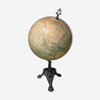 Globe terrestre Napoléon III