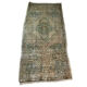Tapis pastel turc vintage 97 x 50 cm