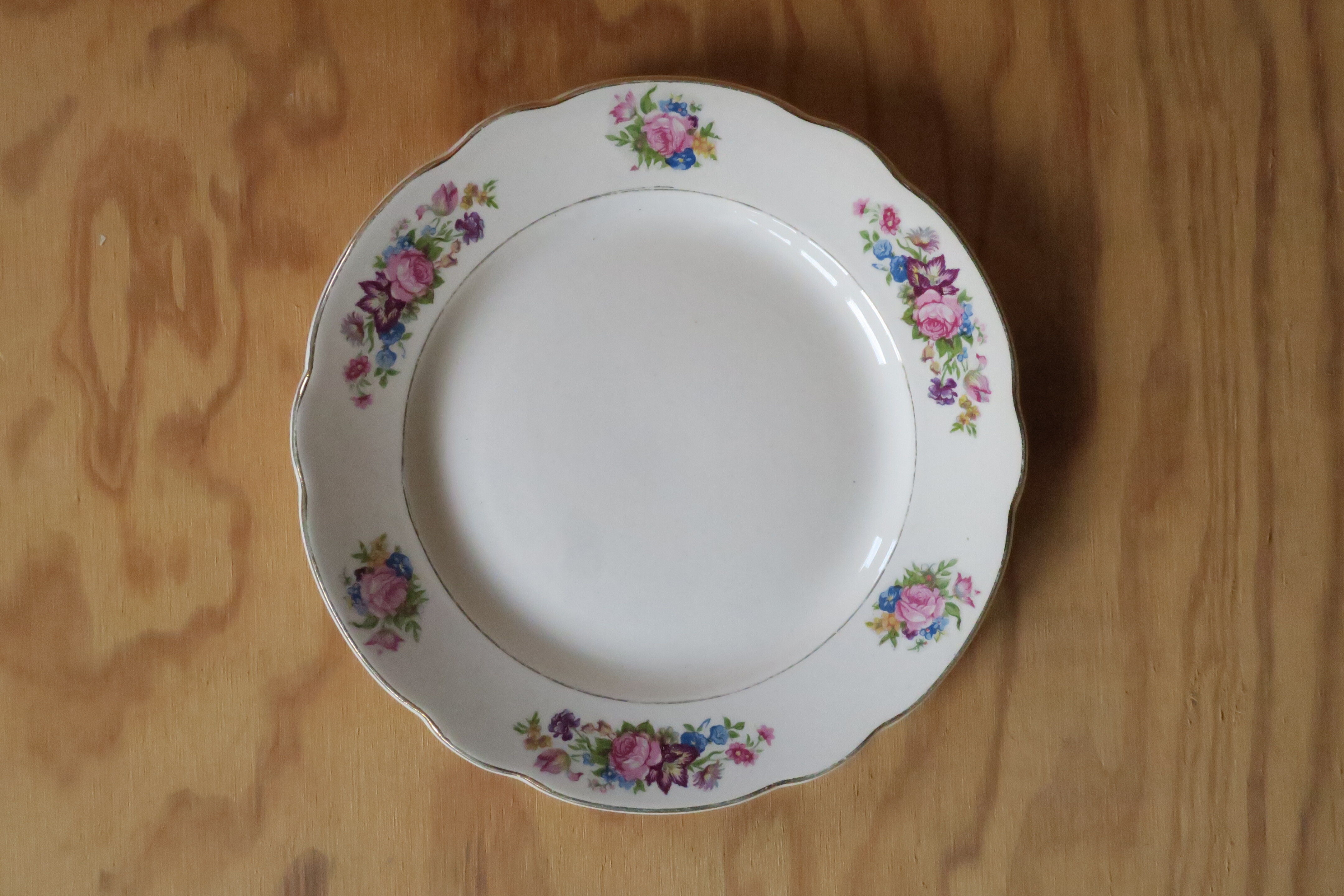 4 plates Digoin and Sarreguemine