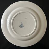 13 flat plates Terre de Fer Louis Graves