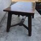 Very beautiful solid wood coffee table with pretty sculpture