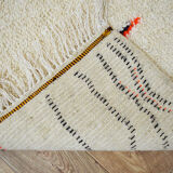 Handmade moroccan berber carpet 256 x 154 cm