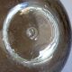 Vintage bubble-blown glass ball vase from riom france