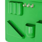 Wall organiser Utensilo green by Dorothee Becker-Maurer for Design M, 1970s