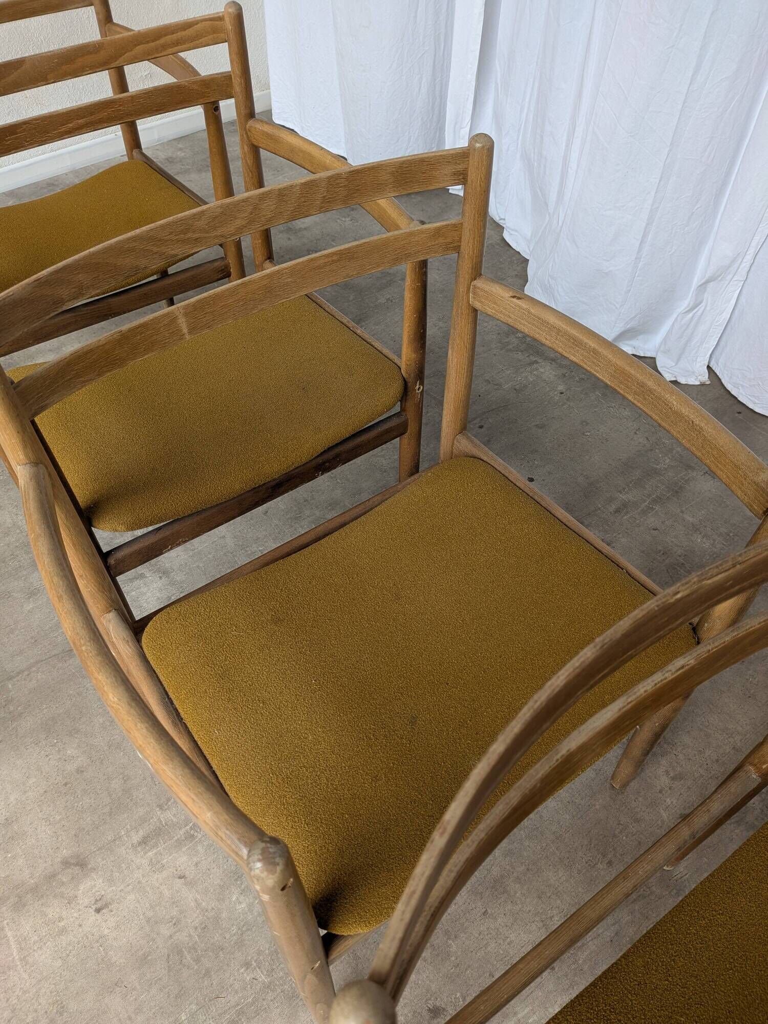 Set of 4 Yugoslav STOL Kamnik Armchairs /Vintage Mid Century Dining Chair