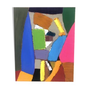 Tableau Huile au couteau