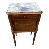 Vintage high bedside table