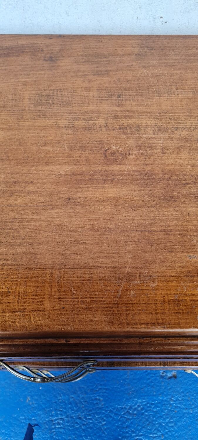 Oak art deco chest of drawers