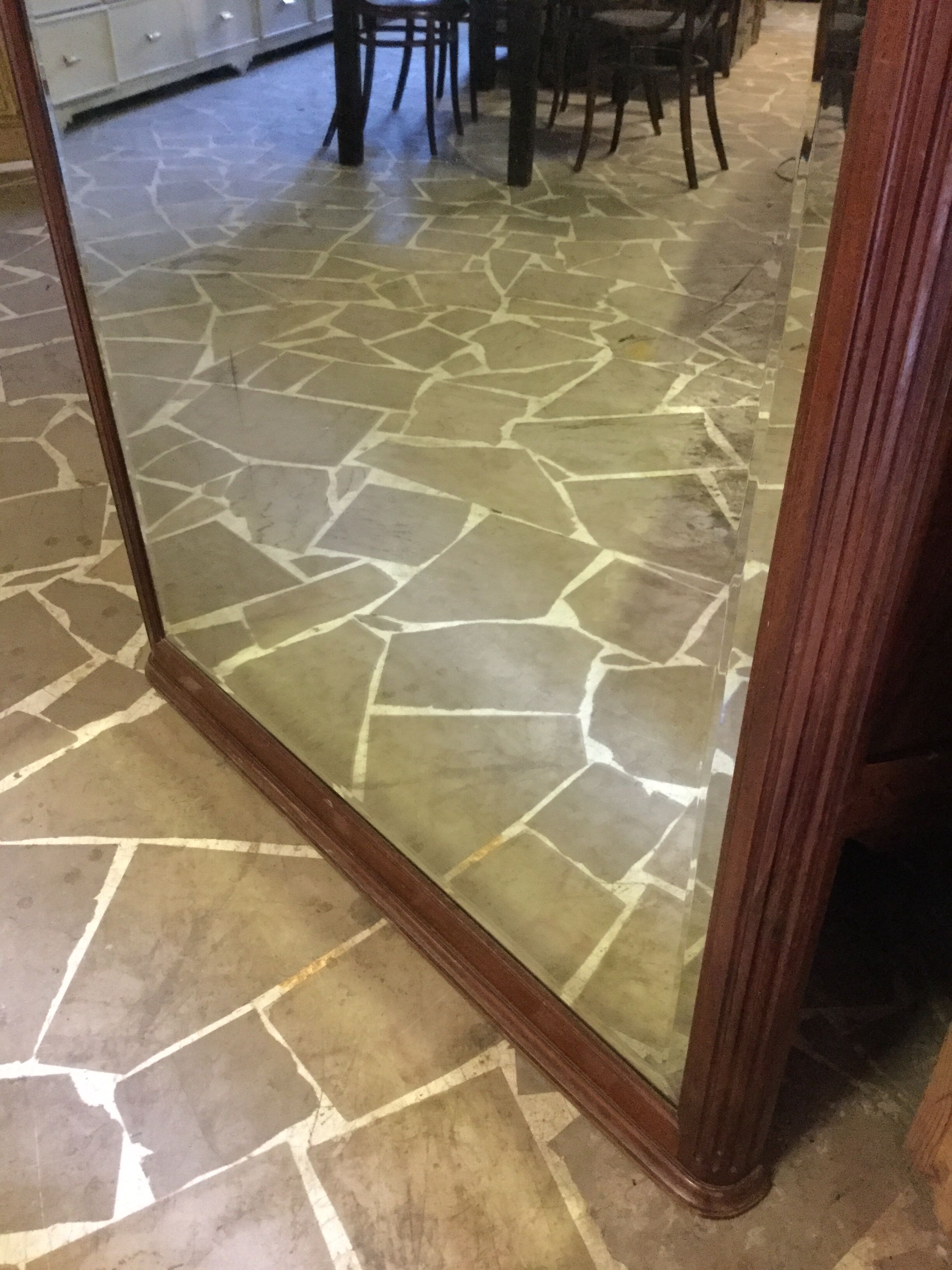 Raretro bevelled mirror 1920