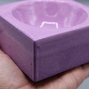 Beautiful ashtray pocket emptying modernist design italy vintage ceramic